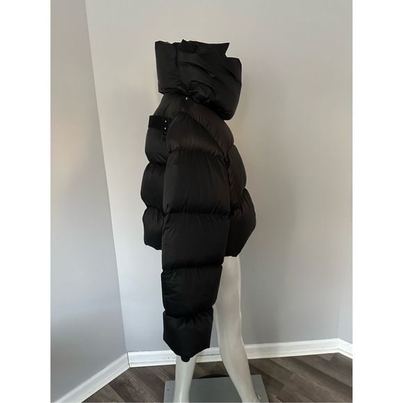 Rick Owens Funnel Neck Down Puffer Jacket US 8 $2140 - Picture 10 of 15